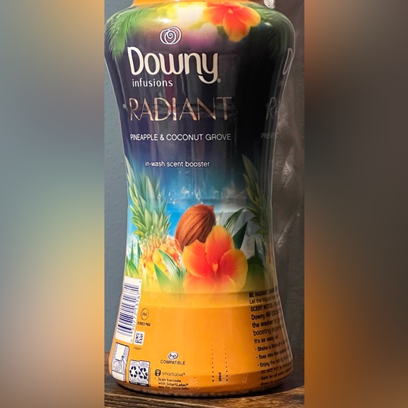 Downy Radiant Pineapple & Coconut Grove Limited Edition In Wash Scent Beads New! - Picture 2 of 9